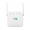 Amplificador Wi-Fi 2.4G 300M Repetidor WiFi de largo alcance Amplificador de señal inalámbrico Enchufe UE Blanco