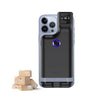 HC101D Escáner de código de barras Bluetooth 2D Lector de código de barras inalámbrico con clip trasero para teléfono, especificaciones: lateral