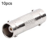 BNC hembra a hembra adaptador recto de vigilancia conector de paso doble