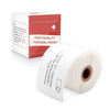 Para Phomemo M110 / M200 130 uds/rollo de etiquetas térmicas autoadhesivas cuadradas de 40x60mm sobre fondo blanco