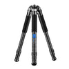 BEXIN RC254 Trípode plegable portátil de fibra de carbono Cámara SLR Soporte de fotografía cardán central de baja gravedad