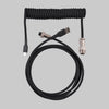 Conector de aviación para computadora con cable de teclado mecánico USB-C / Type-C, longitud del cable: 3 m (negro)