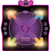 Alfombrilla de baile electrónica con Bluetooth para niños, almohadilla de baile musical, especificación: tipo de iluminación