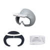 Para gafas PICO 4 Hibloks VR, almohadilla protectora para cojín facial con ventilador, especificaciones: 1 pieza de seda de hielo