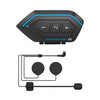 X6 Casco Auriculares Bluetooth Inalámbricos Impermeables Moto Manos libres Auriculares estéreo (trigo de tubo duro)