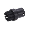 Cabezales de cepillo de vapor Accesorios para vaporizador para Karcher SC1 / SC2 / SC3 / SC4 / SC5, Estilo: Negro