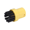 Cabezales de cepillo de vapor Accesorios para vaporizador para Karcher SC1 / SC2 / SC3 / SC4 / SC5, Estilo: Amarillo