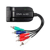 Cable adaptador de componente a HDMI 1080P YPbPr a interfaz HD Convertidor HD (negro)
