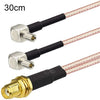 Cable de extensión de antena WiFi SMA hembra a 2 TS9 R Cable adaptador de extensión RG316 (30 cm)