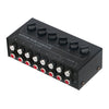 Controlador mezclador pasivo de 6 canales Audio Stereo Hub (CX600)