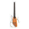 DONNER Guitarra acústica desmontable portátil de viaje con guitarra silenciosa inteligente, estilo: caoba