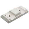 Para PS5 Controller Dock Charger Gamepad Cargador rápido de doble puerto (blanco)