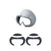 Para gafas PICO 4 Hibloks VR, cojín facial, almohadilla protectora transpirable ensanchada, especificación: 2 piezas de algodón PU