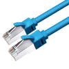 JINGHUA Proyecto informático de enrutador con doble blindaje Gigabit de categoría 6 Cable de red totalmente de cobre, tamaño: 5 M (azul)