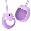 Para Tamagotchi Pix Cartoon Electronic Pet Gaming Machine Cubierta protectora de silicona, Color: Púrpura