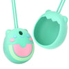 Para Tamagotchi Pix Cartoon Electronic Pet Gaming Machine Cubierta protectora de silicona, Color: Cian