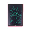 Tablero de escritura LCD para niños de 16 pulgadas Tablero de dibujo borrable, Color: Escritura monocromática rosa