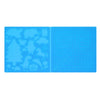 Estera de plantilla de pintura DIY de silicona con copia de pluma de impresión 3D, especificación: azul grande
