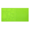 Estera de plantilla de pintura DIY de silicona con copia de pluma de impresión 3D, especificación: verde grande