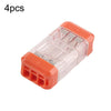 Inserción directa de abrazaderas de conector de cable de bloque de terminales rápido, modelo: NC-33