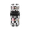 Bloque de terminales rápido de enchufe recto, conector de cable multifuncional sin tira, modelo: H2-T