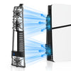 JYS-P5175 para unidad óptica PS5 Slim Host/versión Digital Universal con ventilador de refrigeración de luz colorida RGB