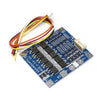 Placa protectora de batería de litio 4 S 14,8 V/12,8 V 30 A con ecualizador Placa de protección de batería de fosfato de hierro y litio (3,2 V LiFePO4)