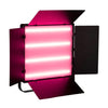 Lámpara de fotografía SLR para teléfono con luz de relleno de disparo en vivo ajustable RGB de 640 + 95 LED, enchufe de la UE, especificación: 14 pulgadas