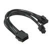 Cable adaptador de CPU de 8 pines a 8 + 4 pines, fuente de alimentación, placa base, Cable de alimentación del procesador, 20cm