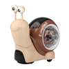 Juguetes eléctricos de caracol para gatear para niños, juguetes divertidos de caracol con proyección de luz y sonido (gris)