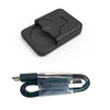 Cargador universal de batería de botón LIR2032/2450 de 4,2 V (negro con cable)