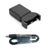 Key Toys LIR2032 Cargador de batería de botón recargable (negro con cable)