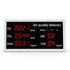 Monitor de aire portátil para interiores 5 en 1, detector de formaldehído TVOC (W17 blanco)