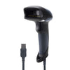 Máquina de escaneo de luz roja móvil portátil con barredora de códigos con detección automática unidimensional NETUM, modelo: con cable