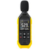 FNIRSI Medidor de decibelios de ruido Detector de volumen doméstico (amarillo)