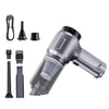 SUITU ST-6651 Soplador de eliminación de polvo de carga automotriz Aspirador sin escobillas para automóvil (plateado y gris)