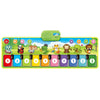 Alfombra de Piano para niños de 110x36cm, manta de baile musical con pasos, manta de juego multifuncional para padres e hijos
