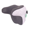 Reposacabezas del coche Almohada de soporte para el cuello de espuma viscoelástica Cojín cervical del asiento del coche (gris)