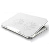 NUOXI S200C Radiador silencioso para computadora portátil Base de soporte de metal ajustable de varios niveles (blanco)