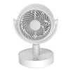 Ventilador de circulación de aire de escritorio Ventilador eléctrico silencioso compacto para oficina doméstica, Estilo: Modelo de batería