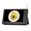 Televisor LCD digital portátil ultrafino de 5 pulgadas para automóvil, enchufe de la UE (ATSC)
