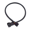 Conector HUB del chasis del Cable de extensión del ventilador de refrigeración del Control de temperatura PWM de la computadora de 0,27 m (1 en 1)