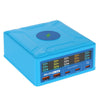 RELIFE RL-304R Cargador rápido USB inteligente GaN de 5 puertos y 260 W con pantalla LCD de carga inalámbrica de 15 W (enchufe de la UE)