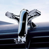 BUDK Soporte para teléfono con sensor de gravedad triangular Soporte para navegación con ventilación de aire para automóvil, Modelo: Modelo adhesivo