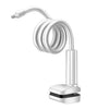 Estante de techo para gabinete con soporte de montaje para cámara de vigilancia sin perforaciones, modelo: blanco 110 cm