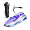Niños 2.4G Mini barco de control remoto Juego de agua de verano Submarino eléctrico Juguetes para niños (púrpura)