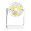 Ventilador de escritorio para el hogar USB retráctil portátil Ventilador de techo para exteriores con energía eólica grande, modelo: modelo enchufable