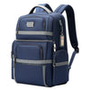 Bopai 61-121601 Mochila para portátil empresarial impermeable de gran capacidad con puerto USB + tipo C (azul)