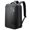 Bopai 61-19011 Mochila para computadora portátil de viaje impermeable de gran capacidad con puerto USB + tipo C (negro)