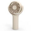 Mini ventilador pequeño de mano, ventilador portátil de escritorio silencioso recargable (caqui)